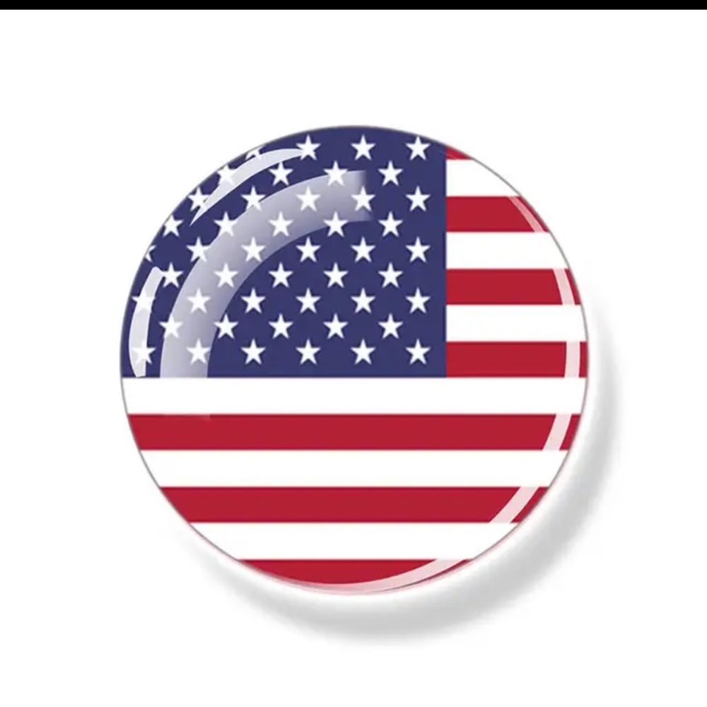 $4 AMERICAN FLAG CUFFLINKS. NEW. $4 IF BUNDLED - Picture 2 of 9